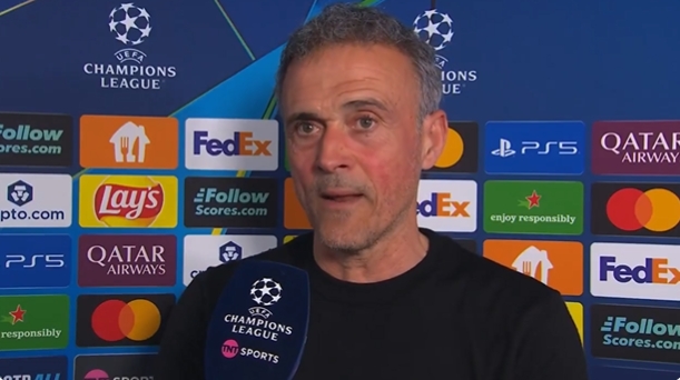 世界杯比赛在线观看地址-恩里克：把5-2的比分看得好像比赛已经结束了，这可能会是个问题